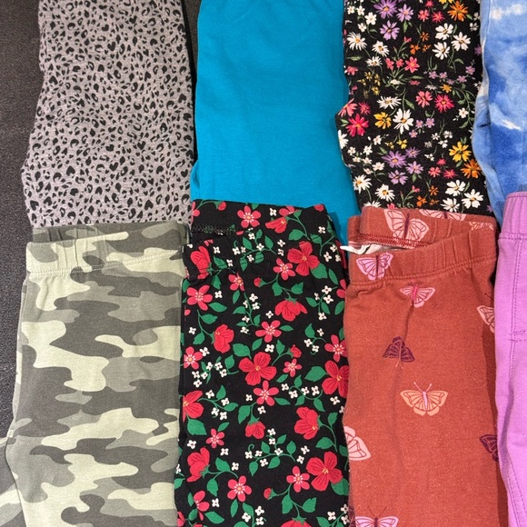 Colorful Patterned Leggings Set - Picture 2 of 6